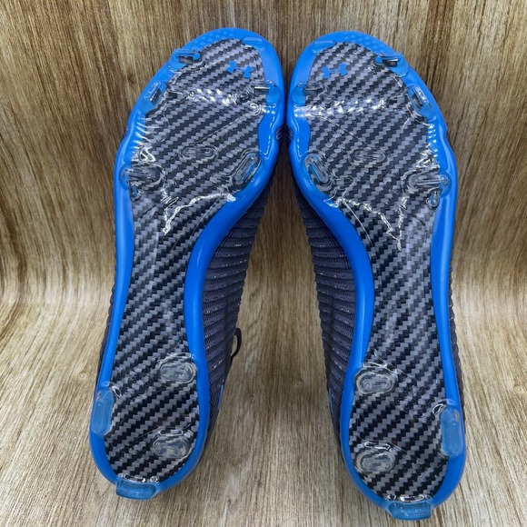 Under Armour Shadow Elite 3 FG Men\'s Size 13 Gray Blue Soccer Cleats 3028288-026 main image 5